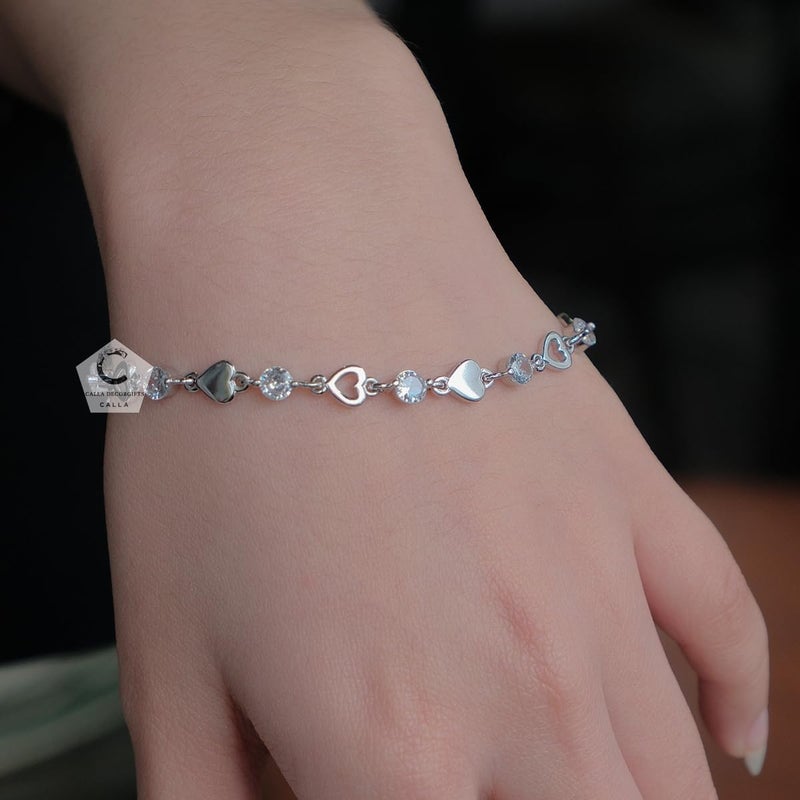 CALLA DECORGIFTS To My Daughter Bracelet From Mom And Dad With Heartfelt Message & Elegant Box, Valentines Gifts For Daughter, Jewelry Gift For Daughter From Mother and Father On Birthday, Graduation - Image 5